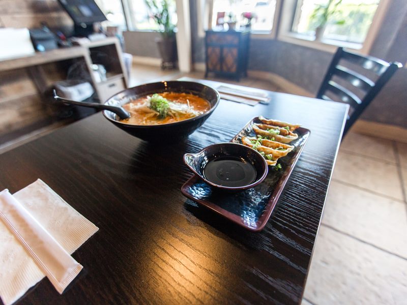 O Ramen interior